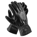 Black Leather Gloves
